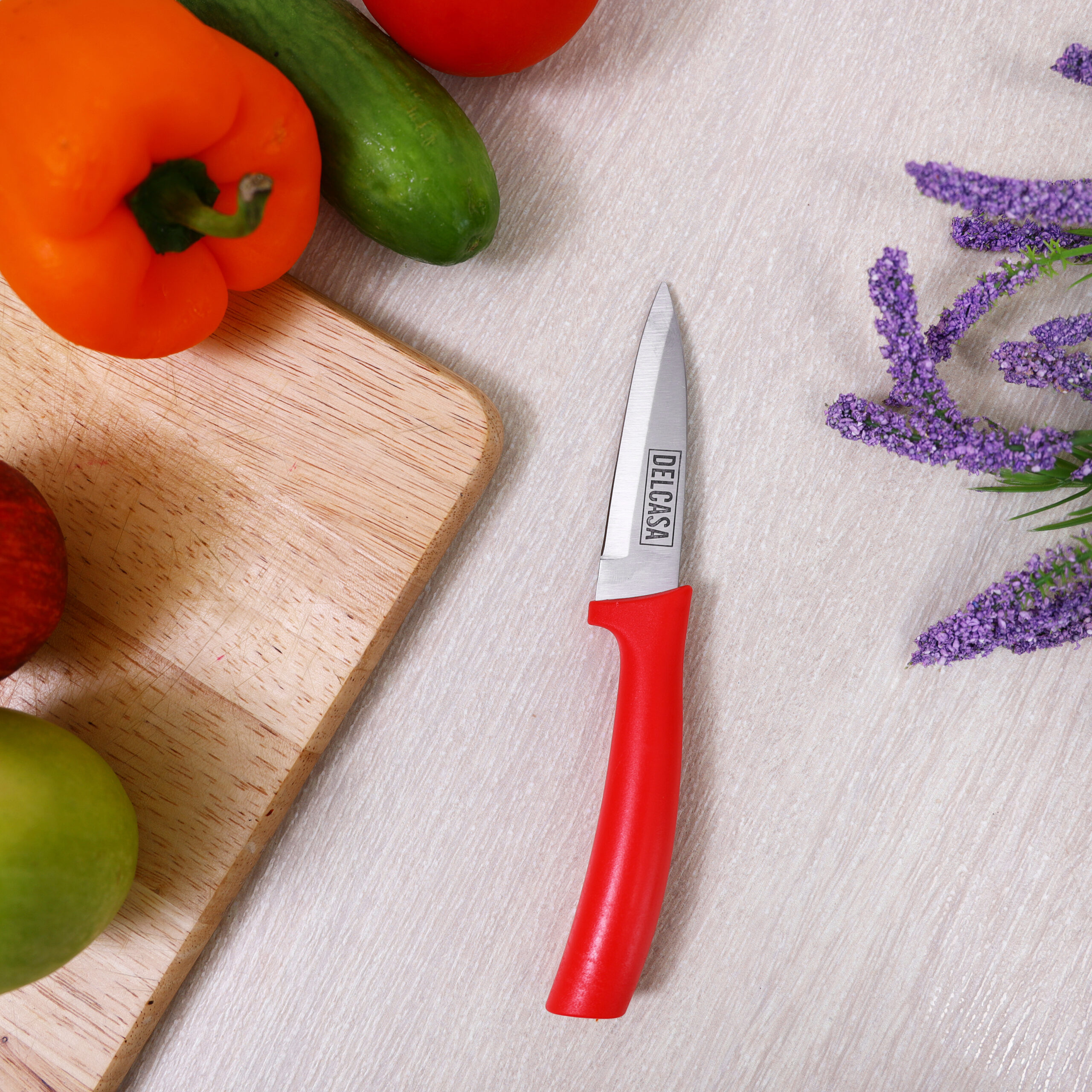 Delcasa 7 Kitchen Knife with Comfortable Handle - Razor Sharp