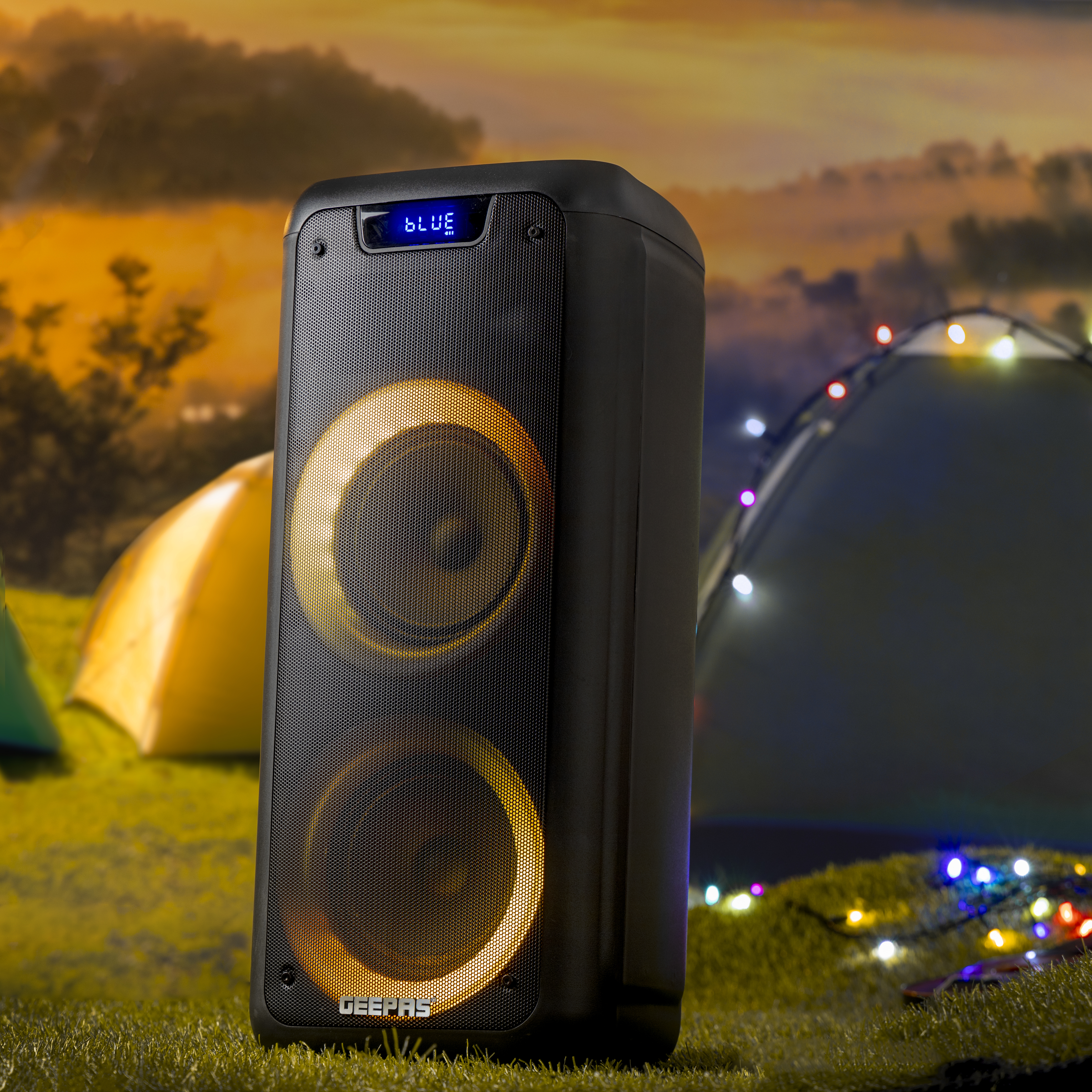 Order Geepas Rechargeable Professional Speaker, 40000W PMPO