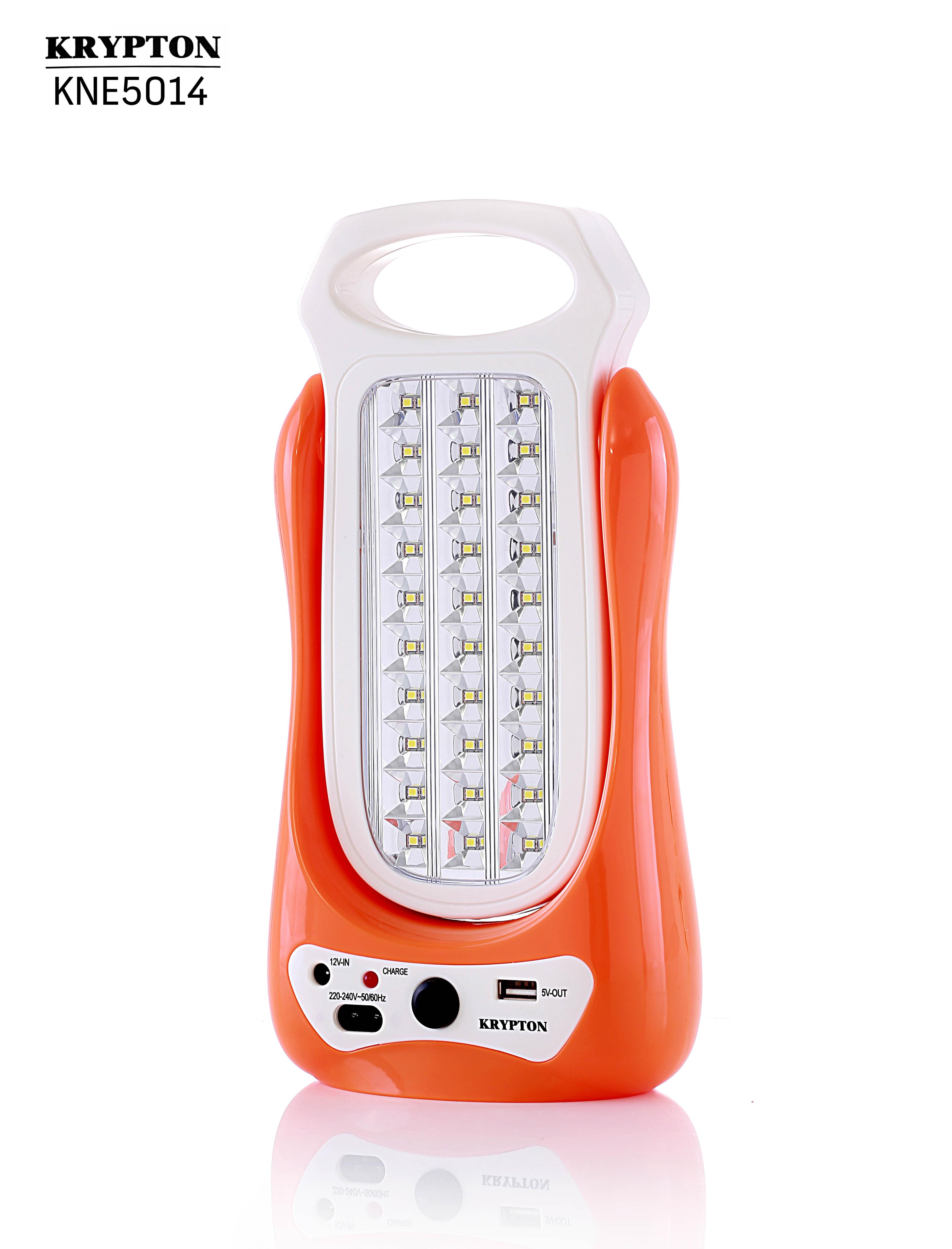 Order Krypton 6V 1600Mah Rechargeable Led Emergency Light Now! | Jomla.ae