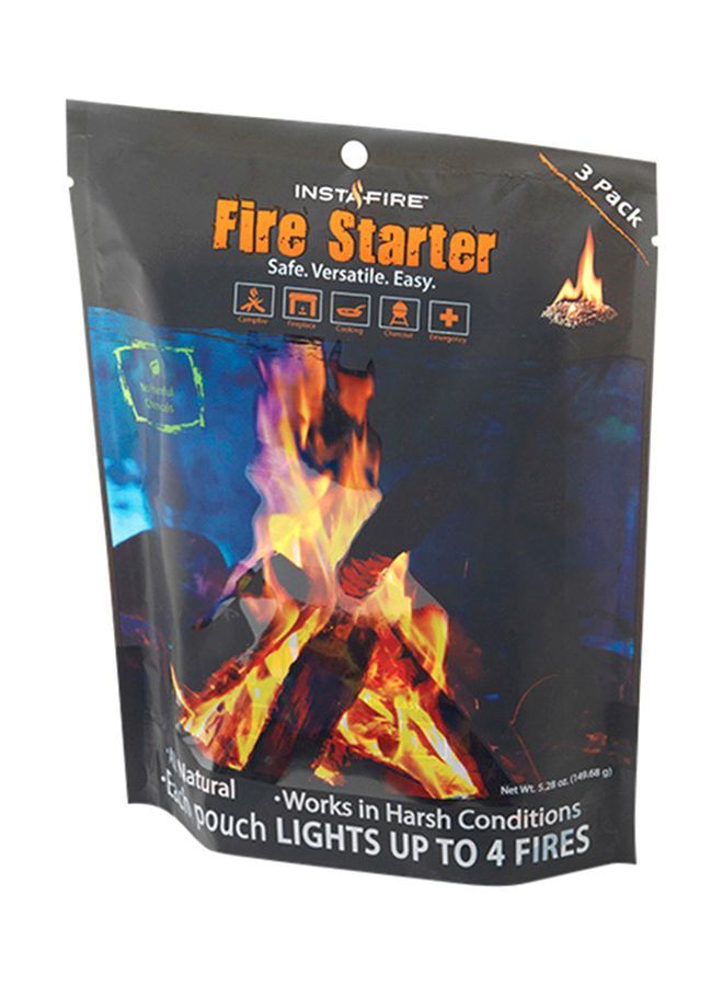 INSTAFIRE 3Pack Fire Starter 16x16x7cm Jomla.ae