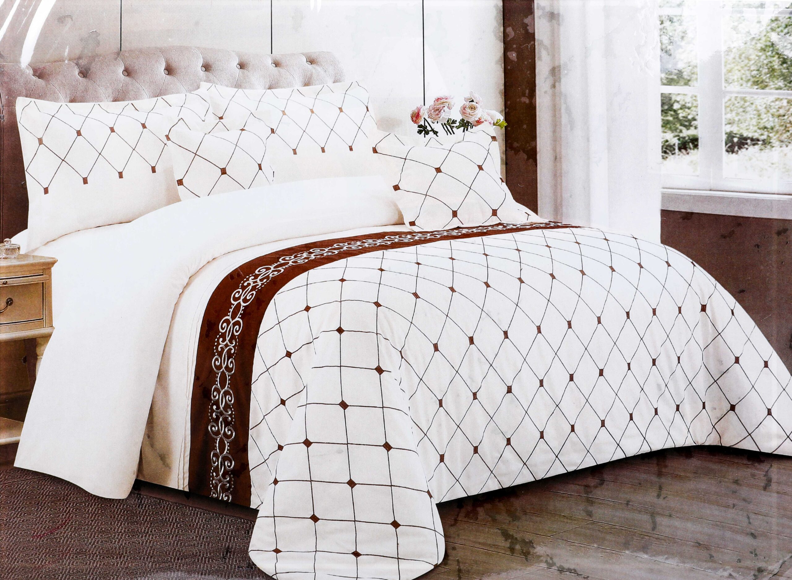 Order PARRY LIFE Comforter Set, 8 Pc Flat Sheet, Comforter, 2 Pillow