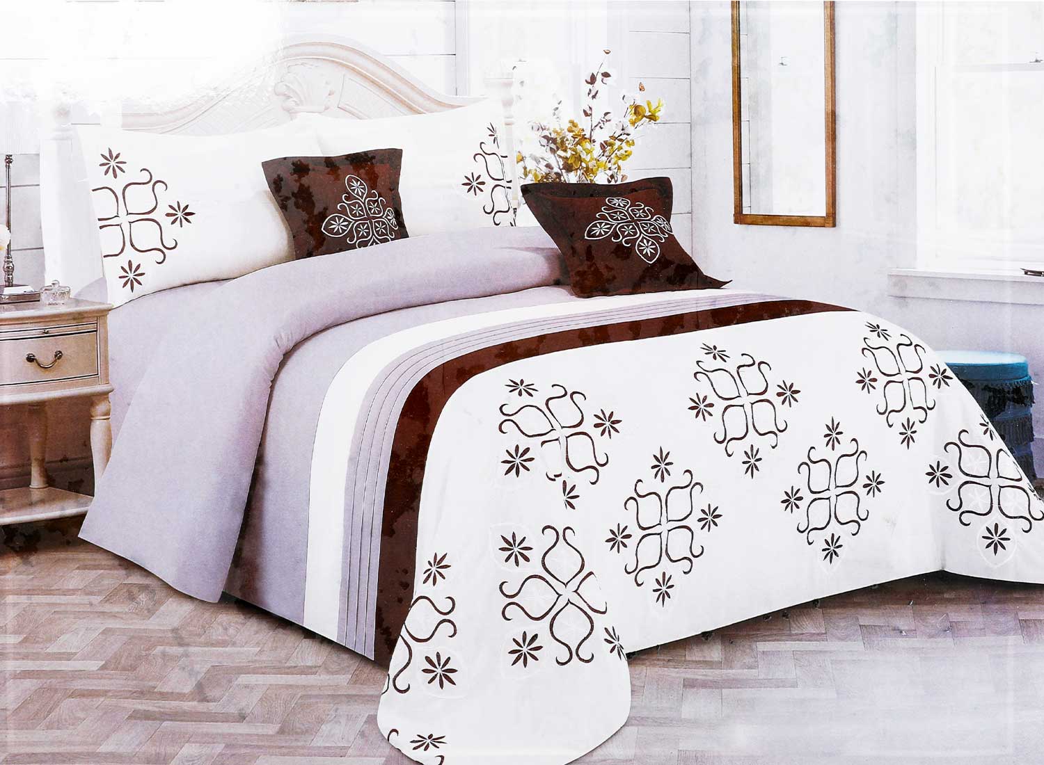 Comforter cushion hot sale