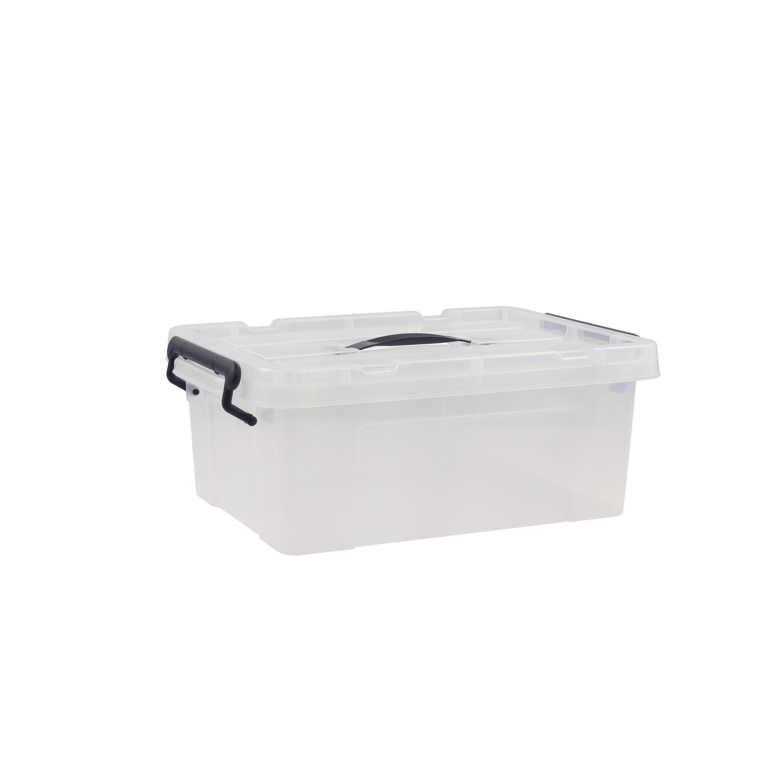 Royalford 20L Storage Box, Premium QualityClear Snap Closure, RF10137