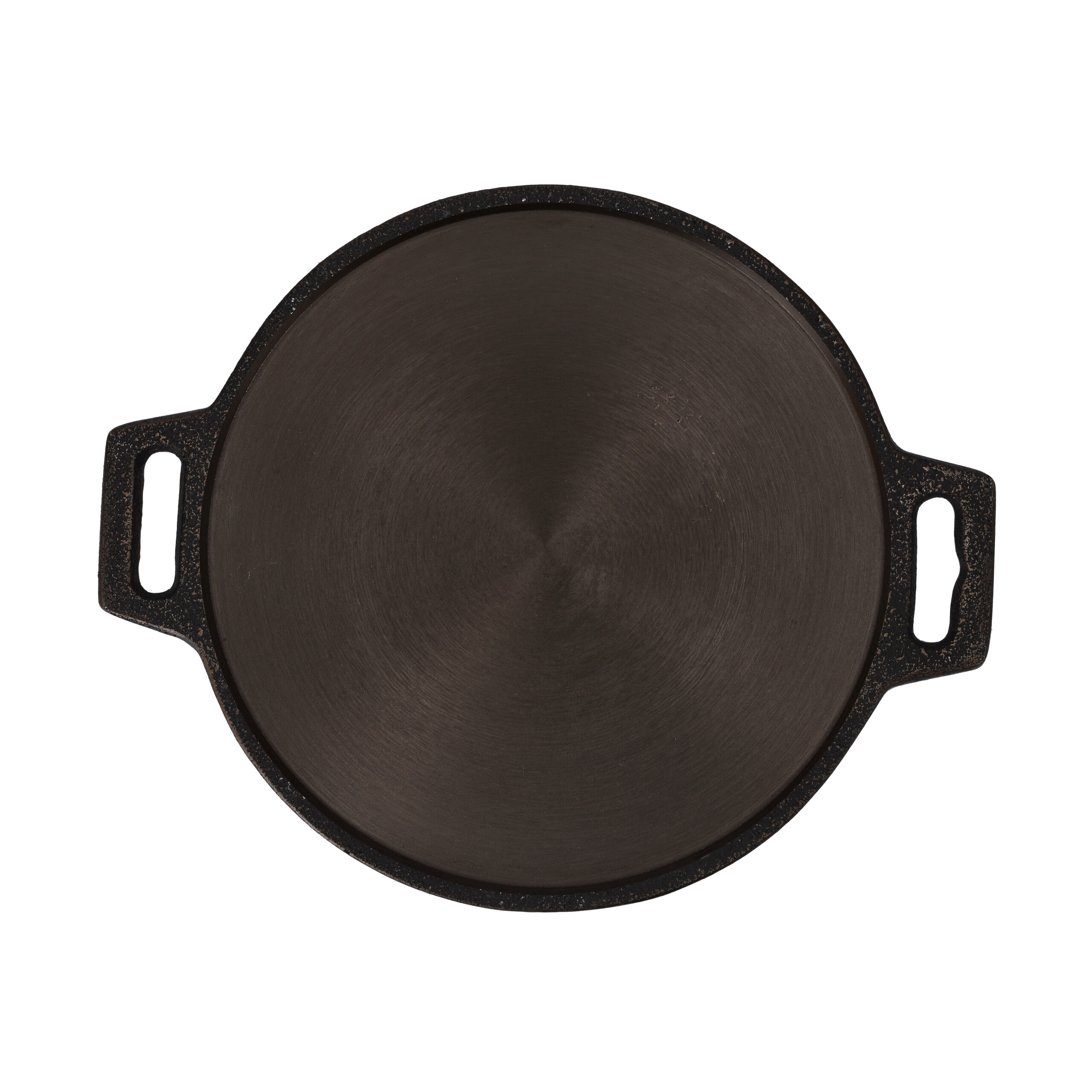 Order Royalford 12 Inch Cast Iron Double Handle Dosa Tawa, RF10398