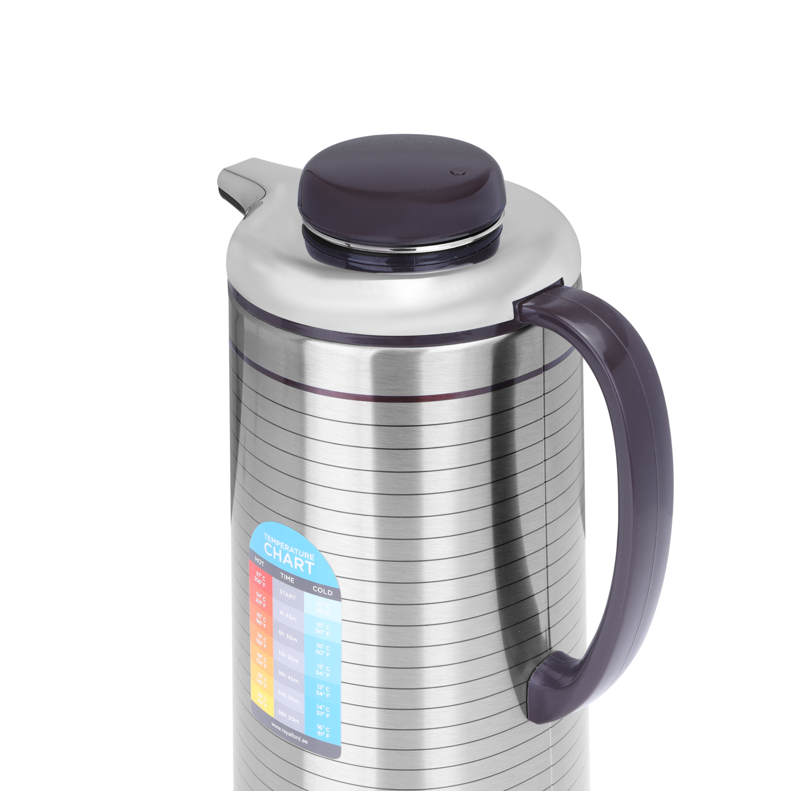 Buy Geepas 1L Vacuum Flask - Heat Insulated Thermos For Keeping