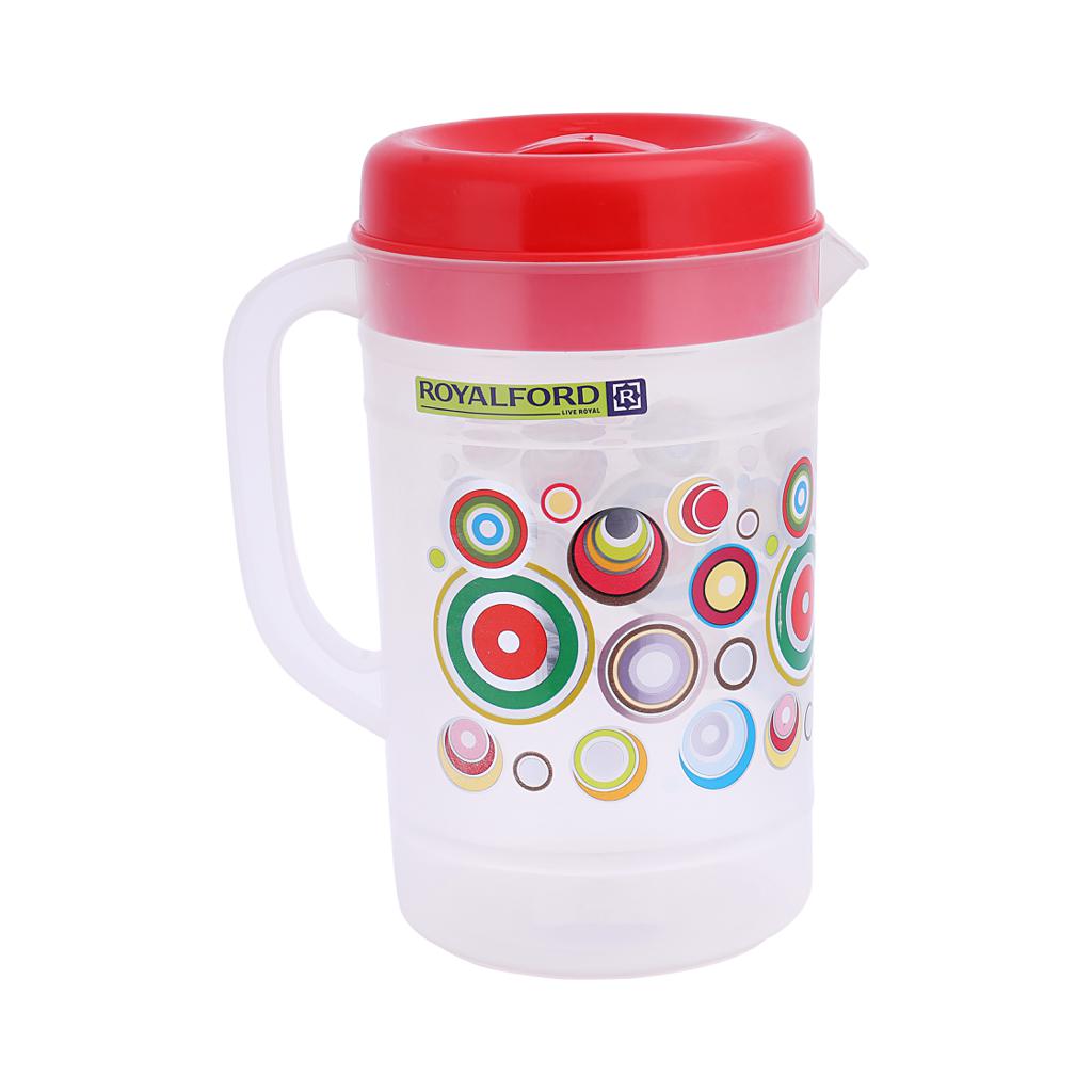 3 X Plastic Jug 1 Litre Fridge Door Water Jug - View #6