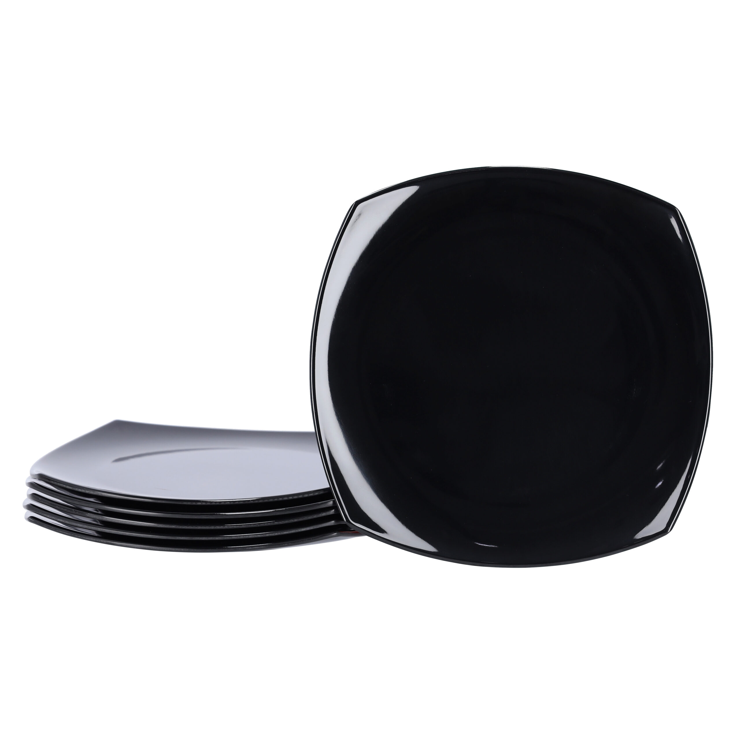 Royalford 8-inch Melamine Ware Square Dinner Plate - Maggie, Soup ...
