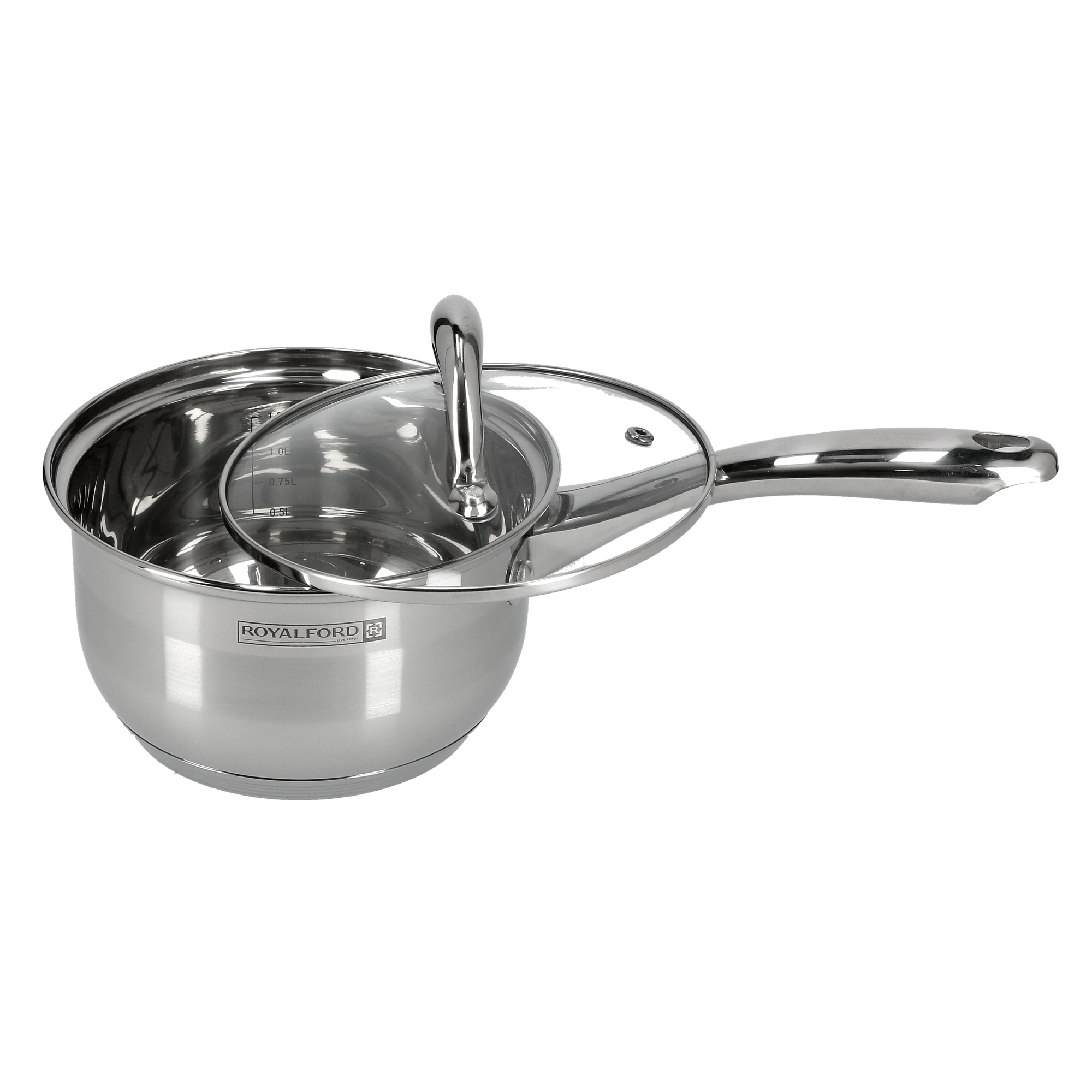 Royal Ford 16cm Stainless Steel Sauce Pan Induction Bottom