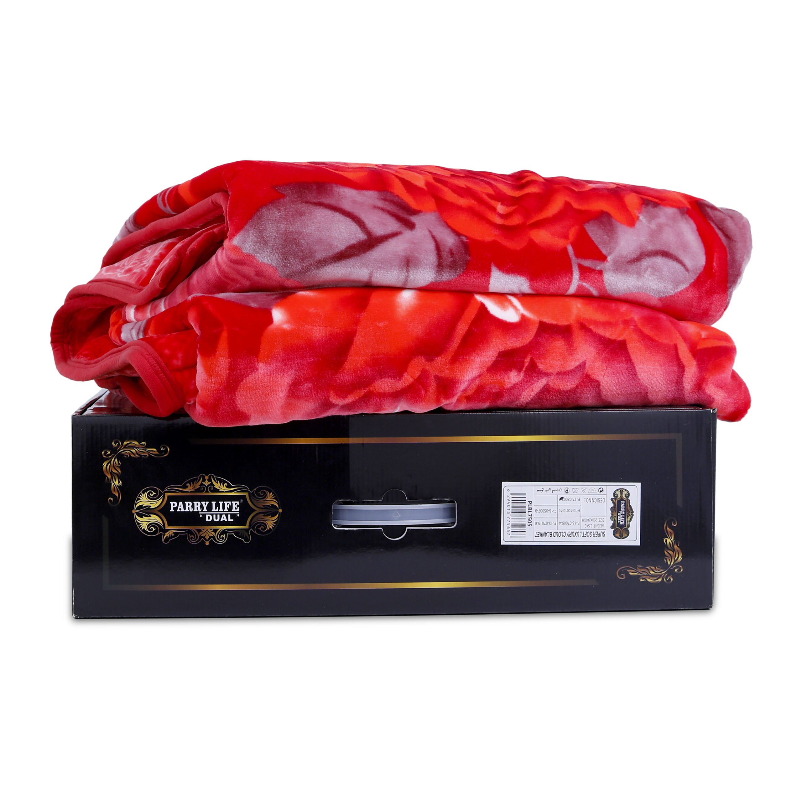 PARRY LIFE BLANKET(C)200X230.3.5KG 2 PLY(1X5)BOX PLBL7505RO Jomla.ae
