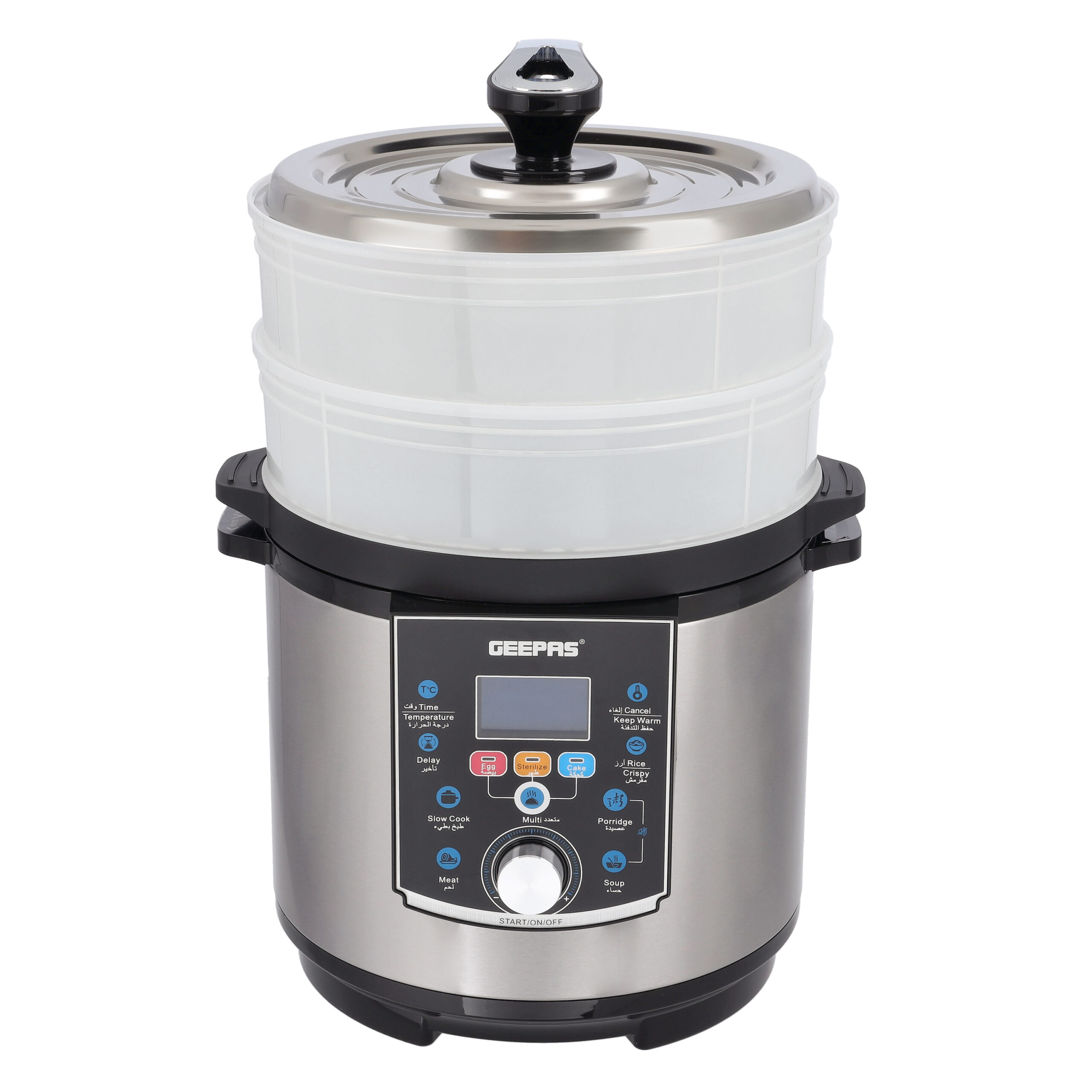 Geepas Electric Pressure cooker Jomla.ae