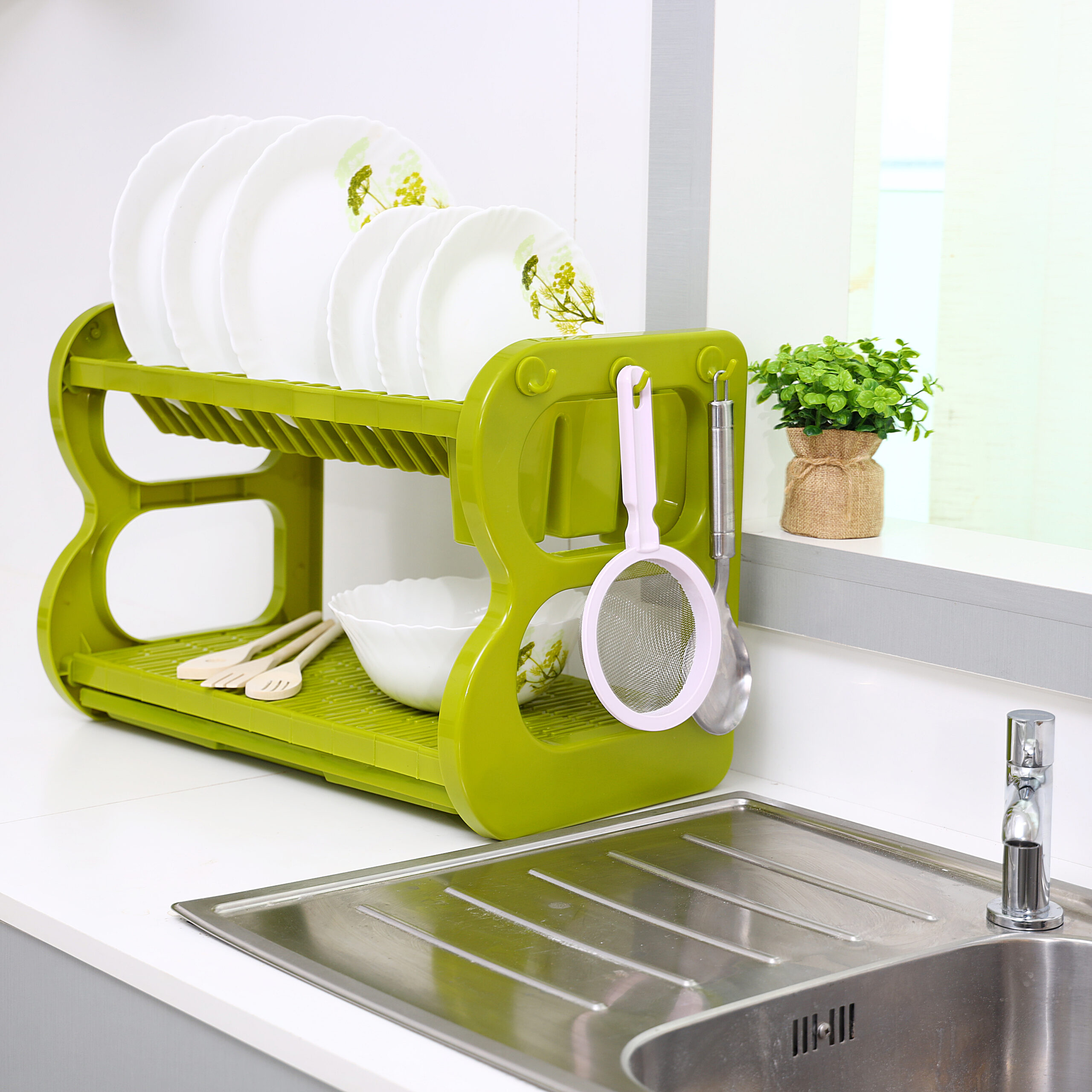 Buy Royalford Wall Hanging Dish Rack Online in UAE - Wigme