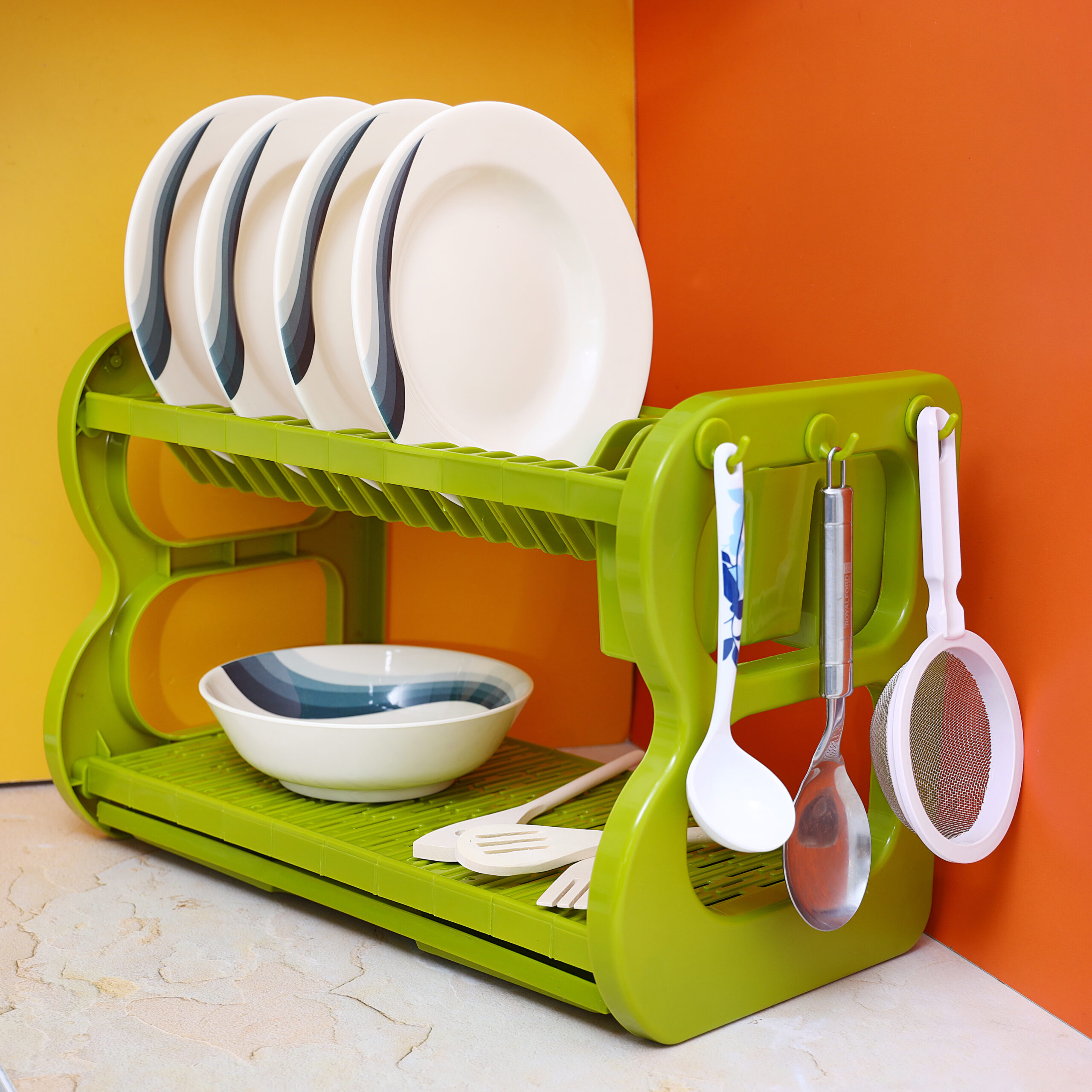 Buy Royalford Wall Hanging Dish Rack Online in UAE - Wigme