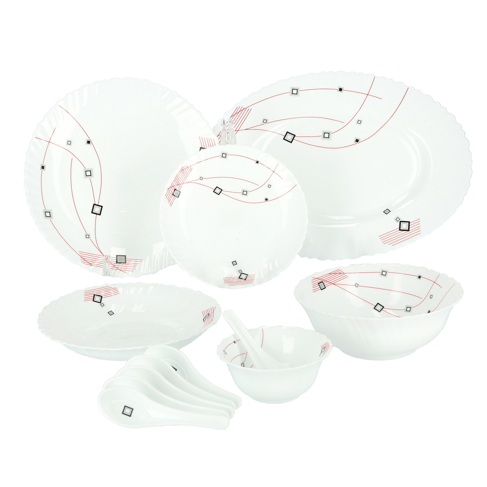 Opalware hotsell dinner set