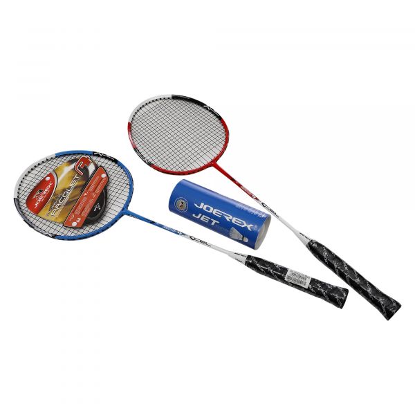 JOEREX JOREX BADMINTON RACKET (2PCS) RED/BLU JBD9103A Jomla.ae