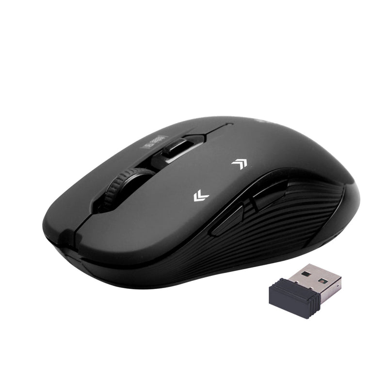 promate Optical Tracking Wireless Ergonomic Mouse | Jomla.ae