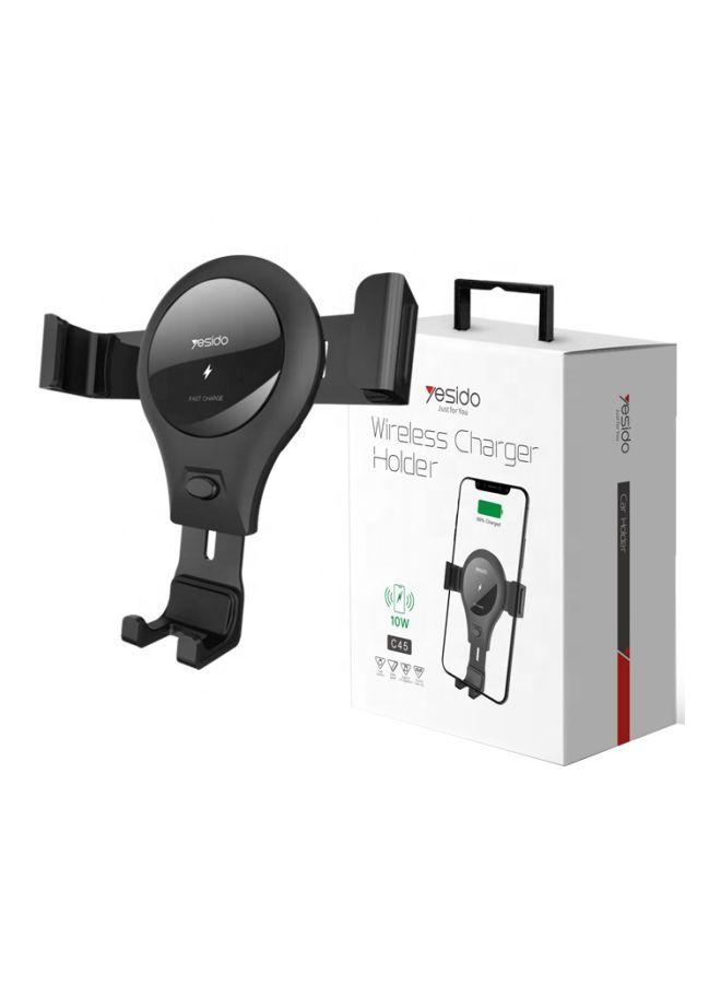 اطلب شاحن سيارة لاسلكي 10 واط Wireless Car Charger Holder Yesido