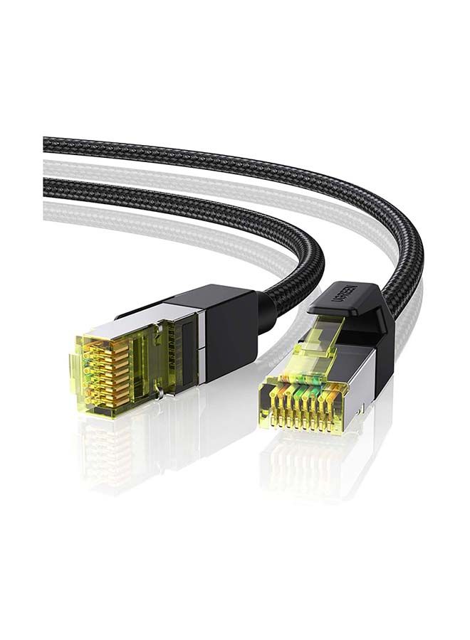 اطلب كيبل كات 7 - أسود UGREEN Ethernet Cable, Braided Cat 7 Gigabit Lan ...