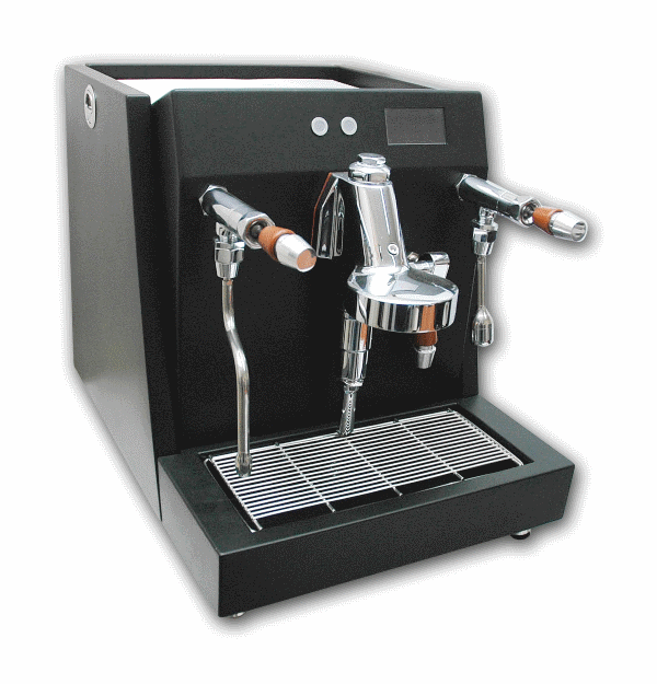Vesuvius Dual Boiler Pressure Profiling Espresso Coffee Machine (Black