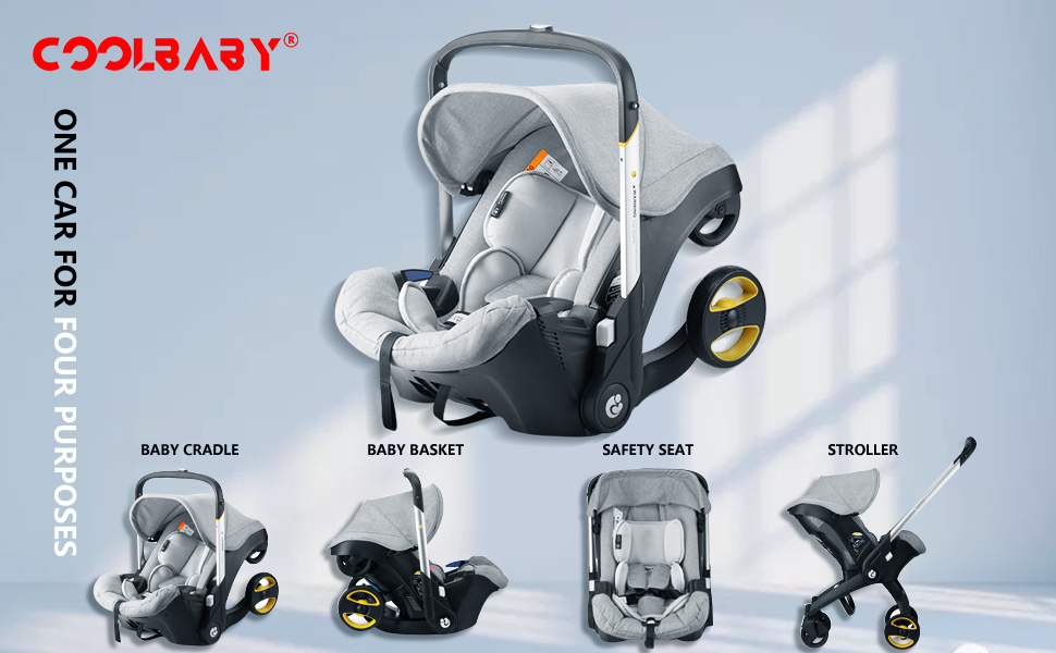 Car seat and cheap stroller in 1