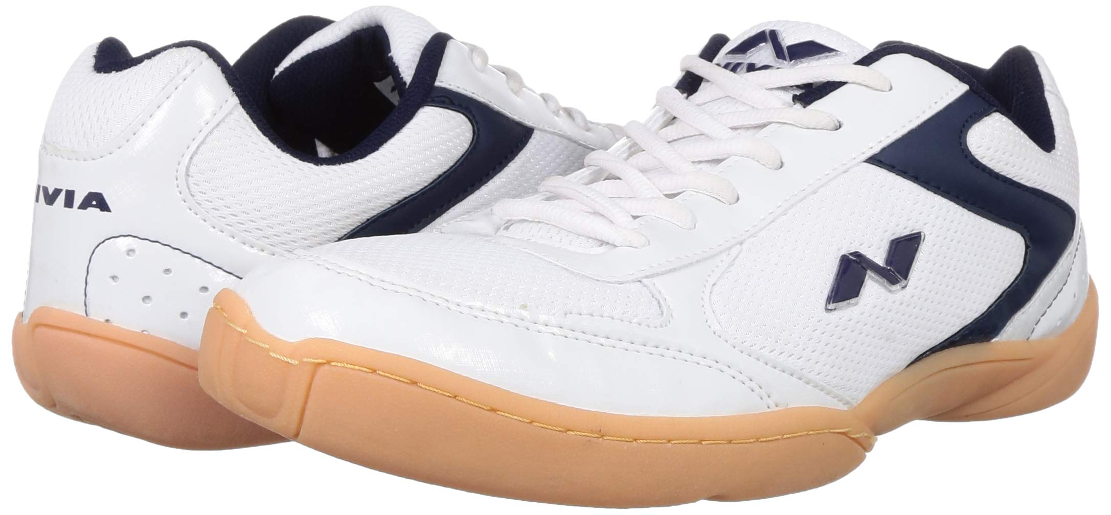 اطلب حذاء (شوز) كرة الريشة (8) أبيض NIVIA FLASH BADMINTON SHOE Jomla.ae