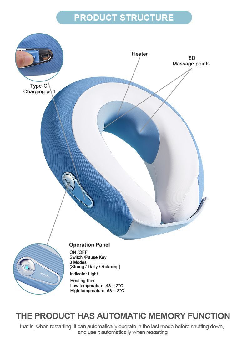 Massage store neck pillow