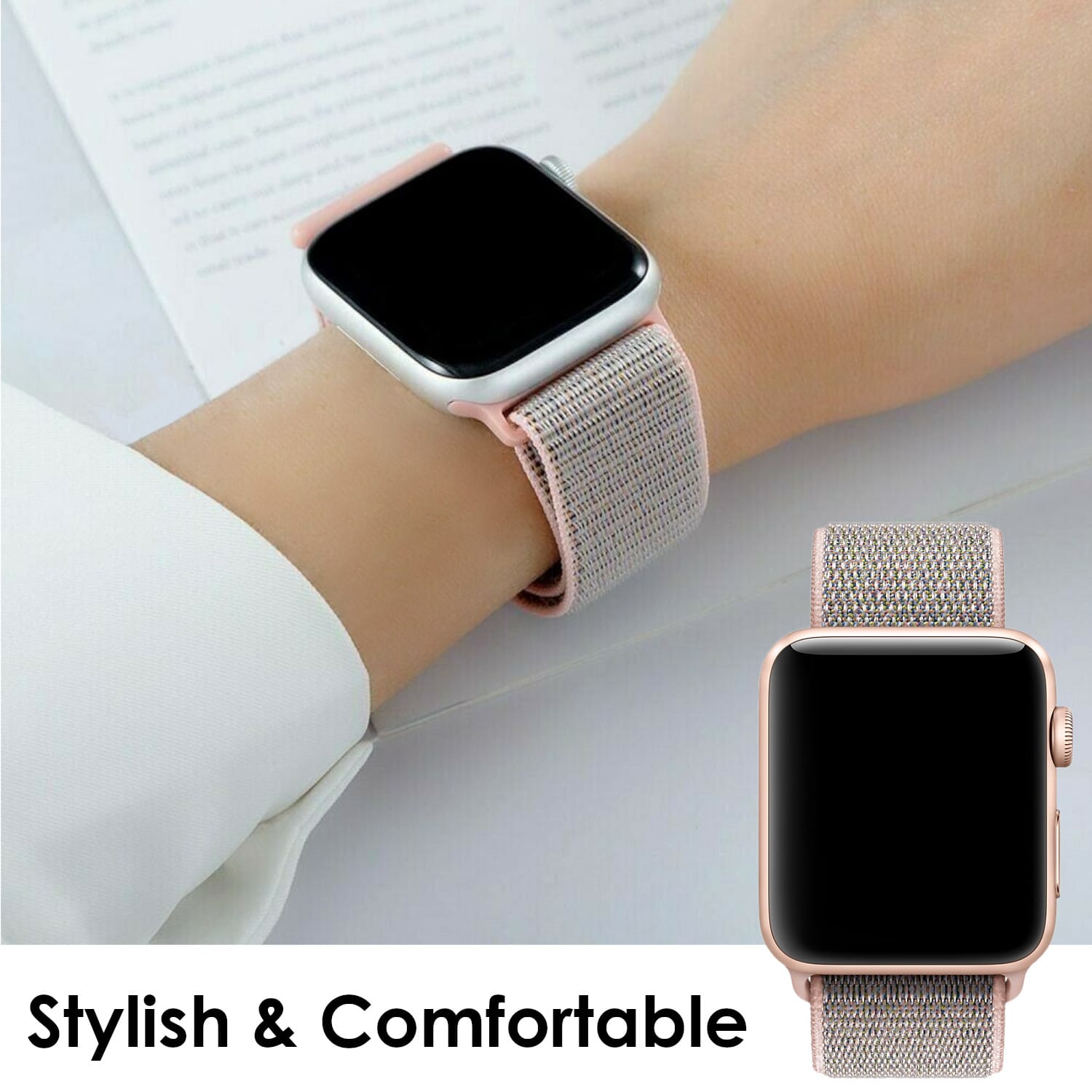 Nylon apple watch discount band