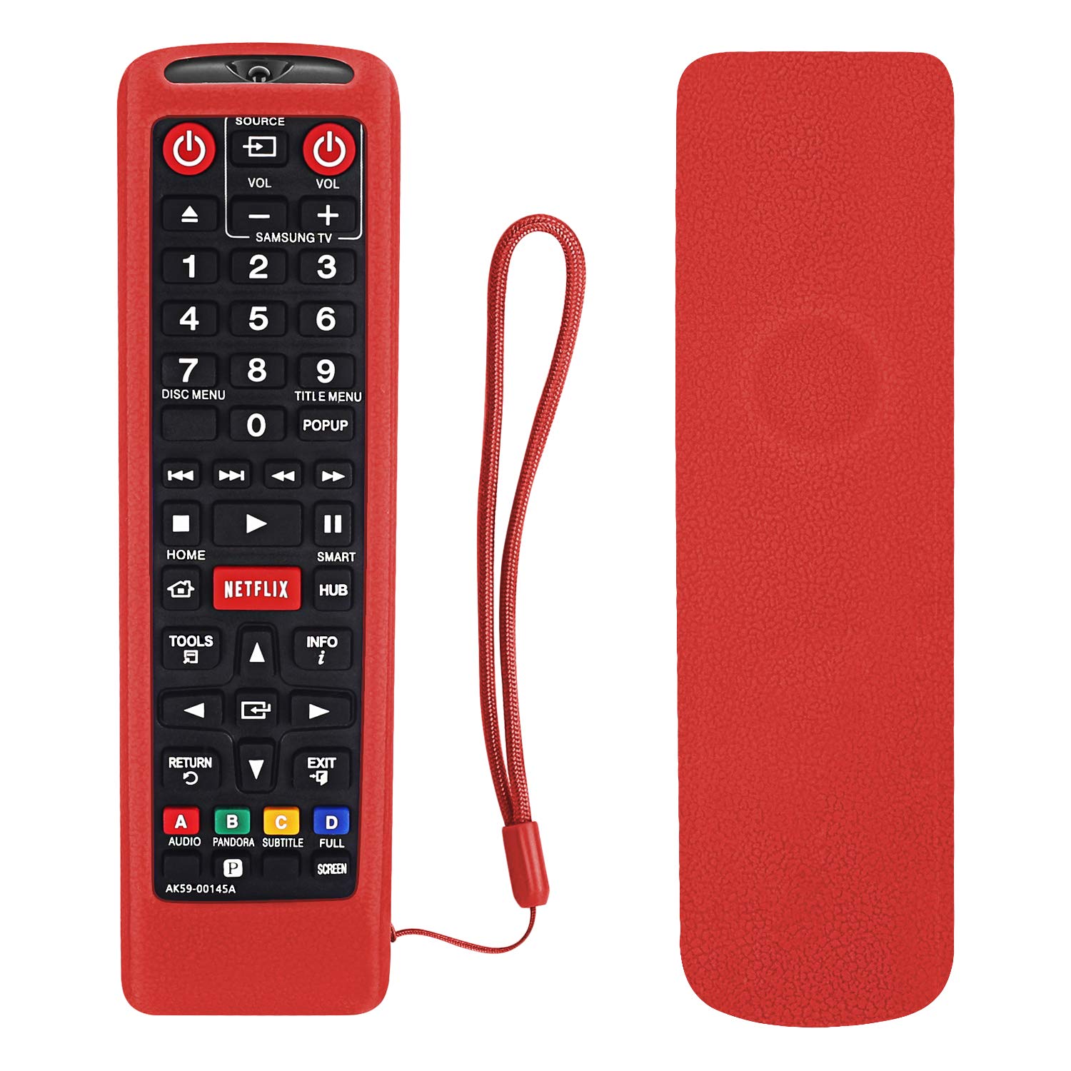 اطلب كفر ريموت تلفاز سامسونغ سيليكون أحمر O Ozone Remote case for