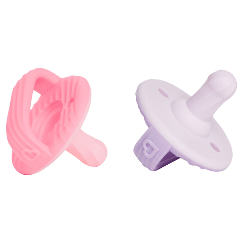 Order Munchkin - Silicone Pacifier & Teether - Pack of 2 Now! | Jomla.ae