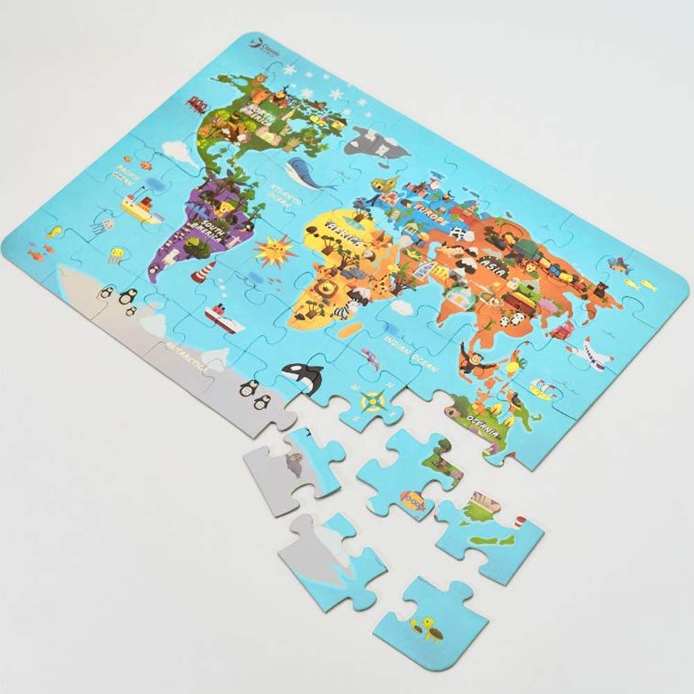 World map deals jigsaw puzzle