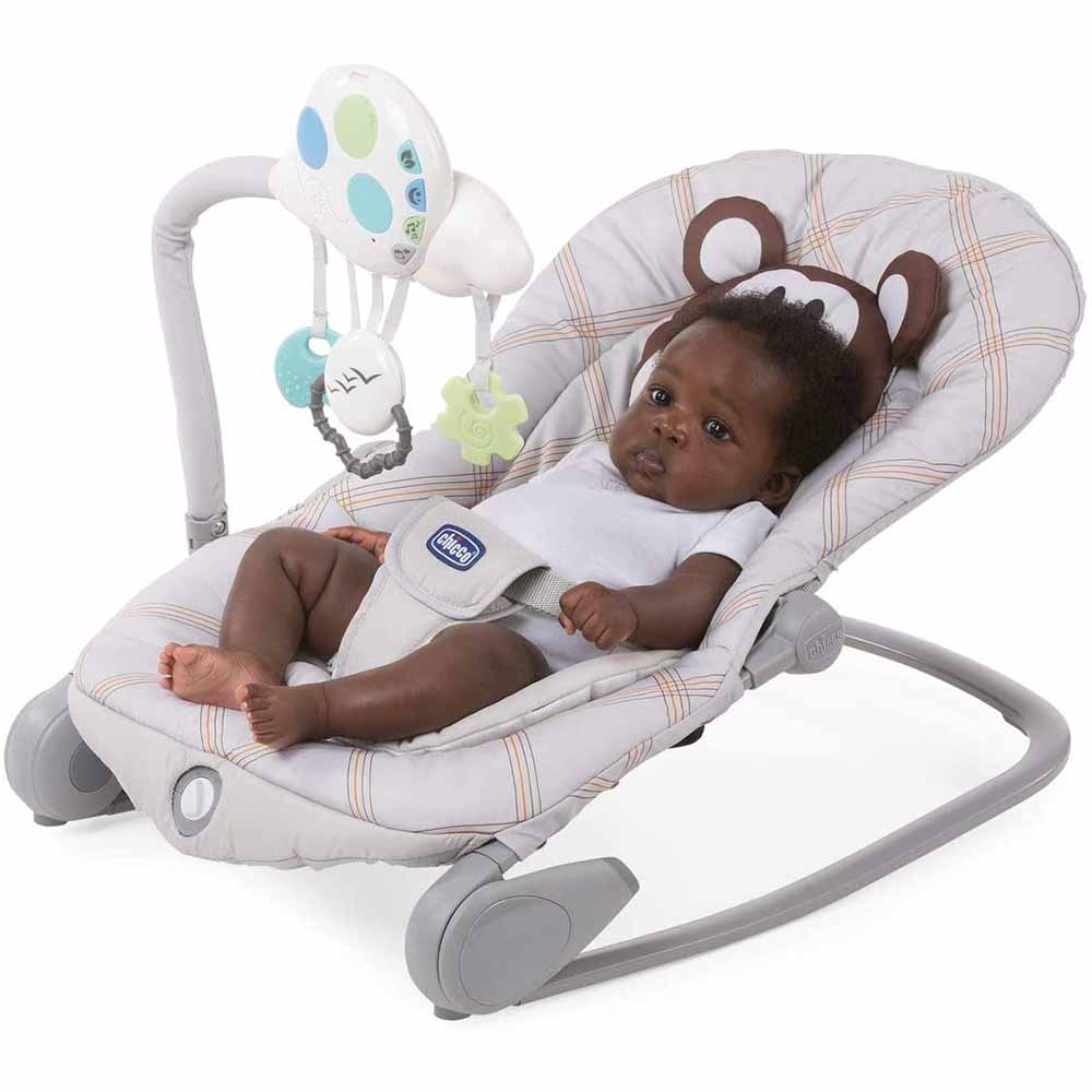 Chicco Balloon Baby Bouncer 0 3y Monkey Jomla.ae