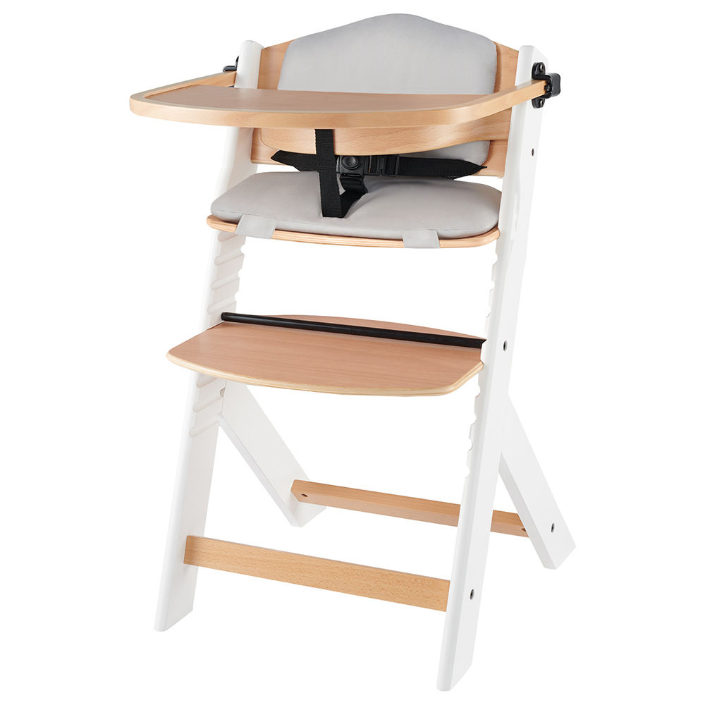 Kinderkraft - Enock High Chair W/ Pillow - White | Jomla.ae