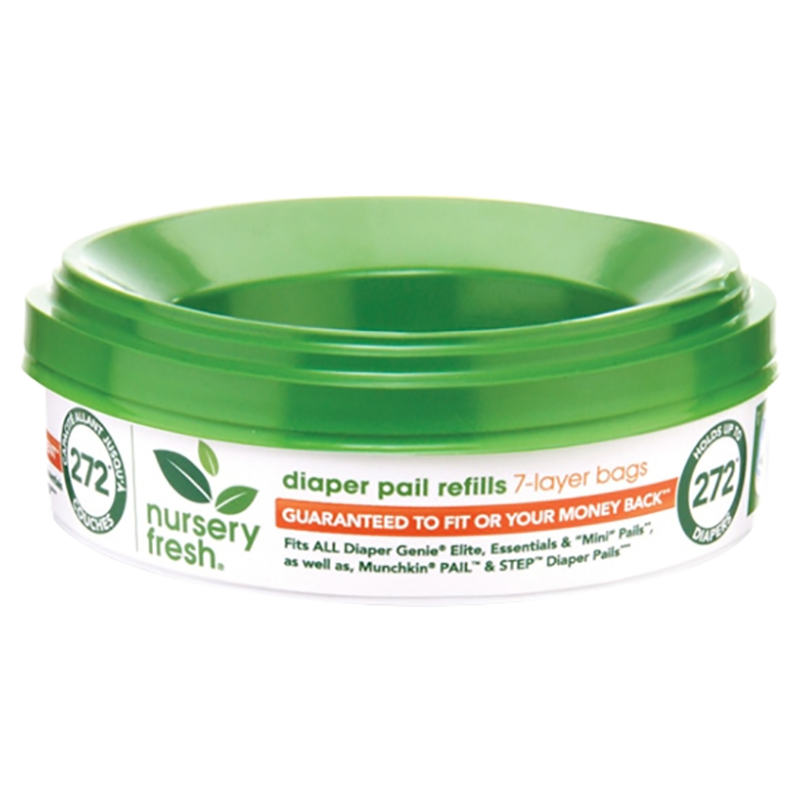 Munchkin Diaper Pail Refill Ring Pack of 8 Jomla.ae