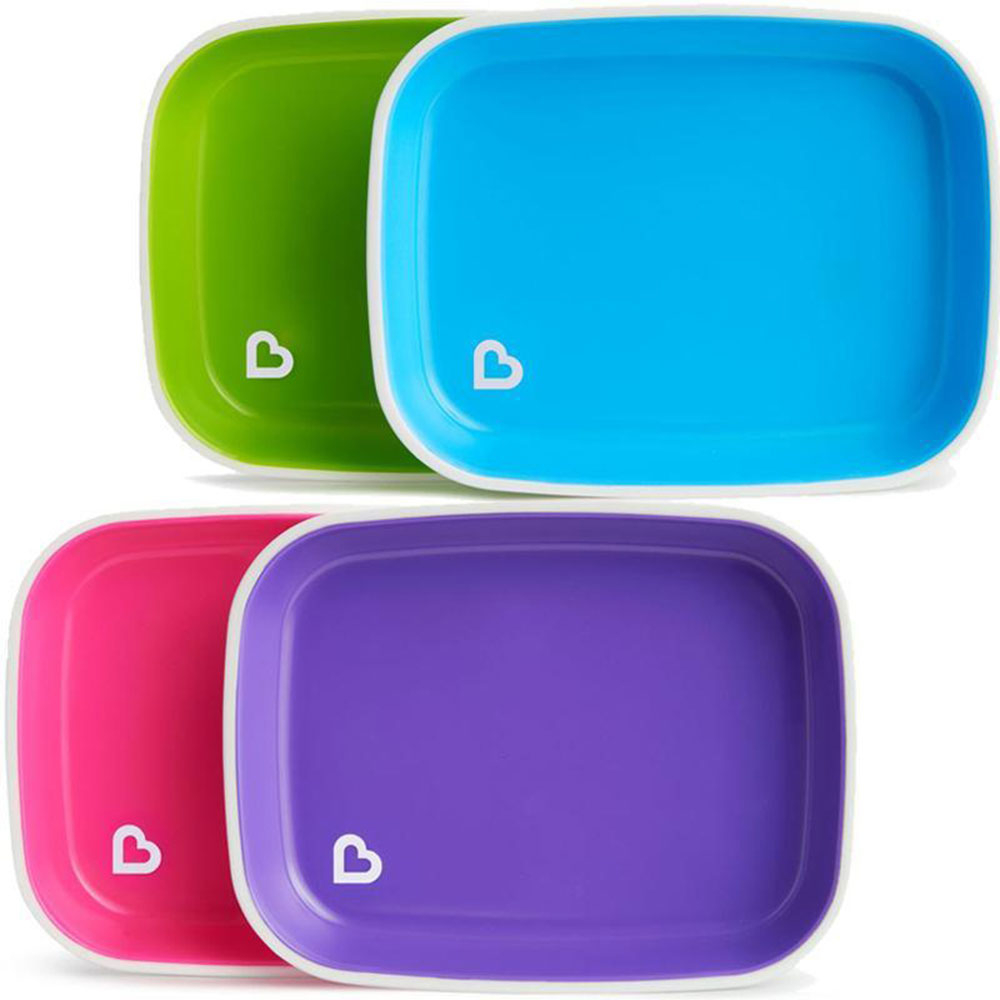 Order Munchkin Splash Plates 2pk (Assortment) Now! Jomla.ae