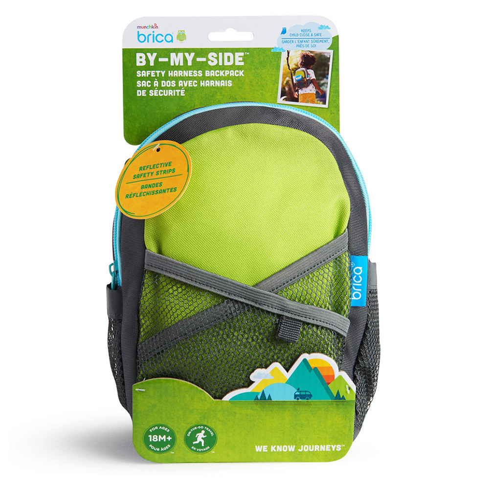 Munchkin Brica Bymyside Safety Harness Backpack Jomla.ae