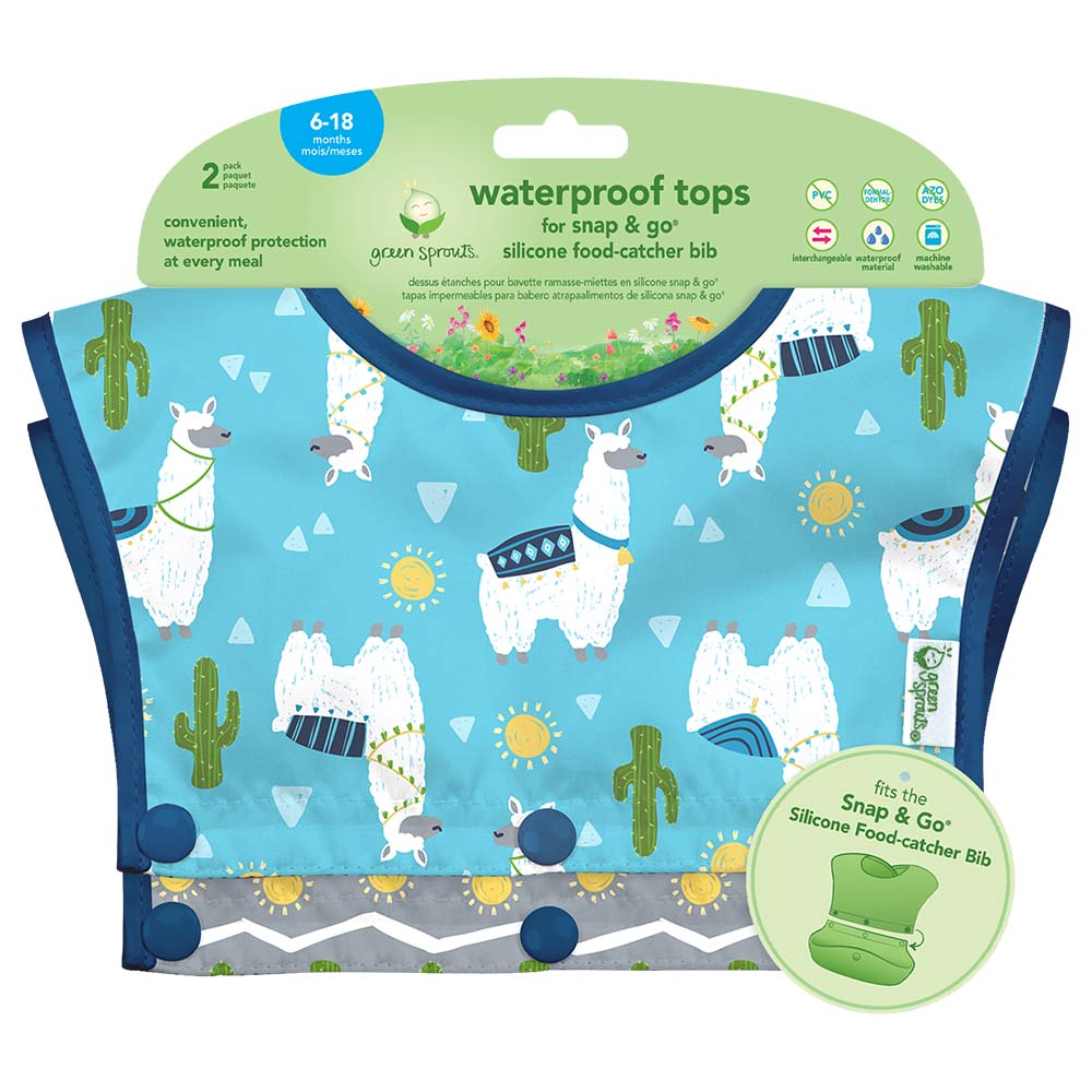 Waterproof baby best sale bibs with snaps