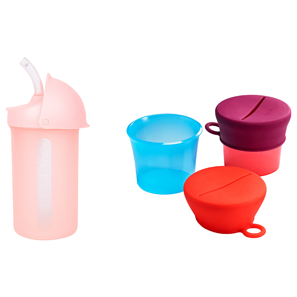 SNUG SNACK Universal Silicone Snack Cup and Lid - TOMY