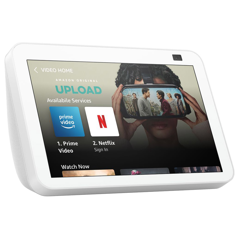 Order Amazon - Echo Show 8 2nd Generation With Alexa - Glacier White ...