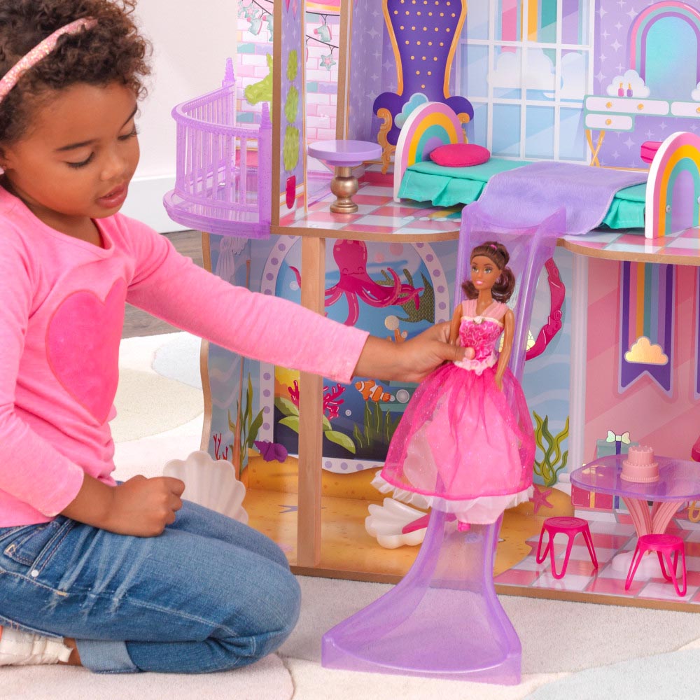 Barbie dreamtopia cheap doll house