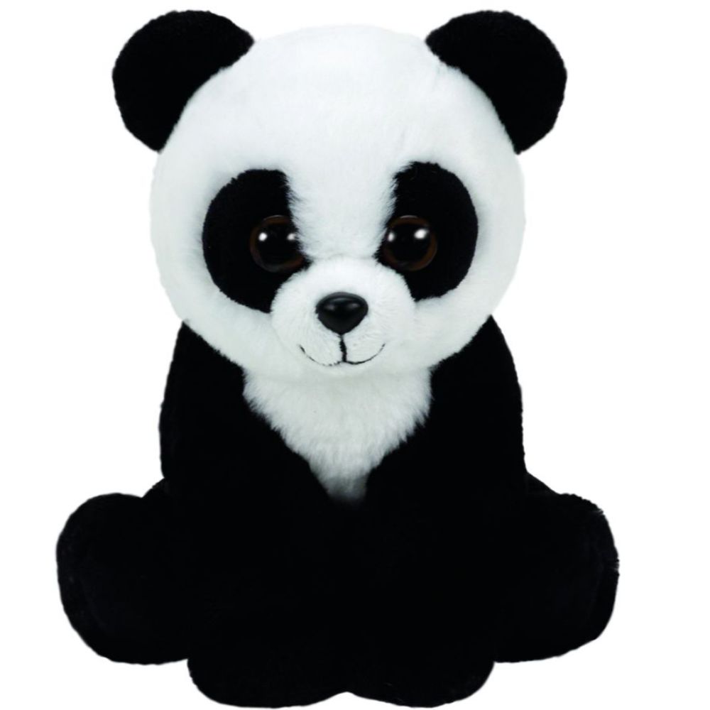 اطلب دمية محشوة على شكل باندا Ty Beanie Babies Panda Bamboo Regular