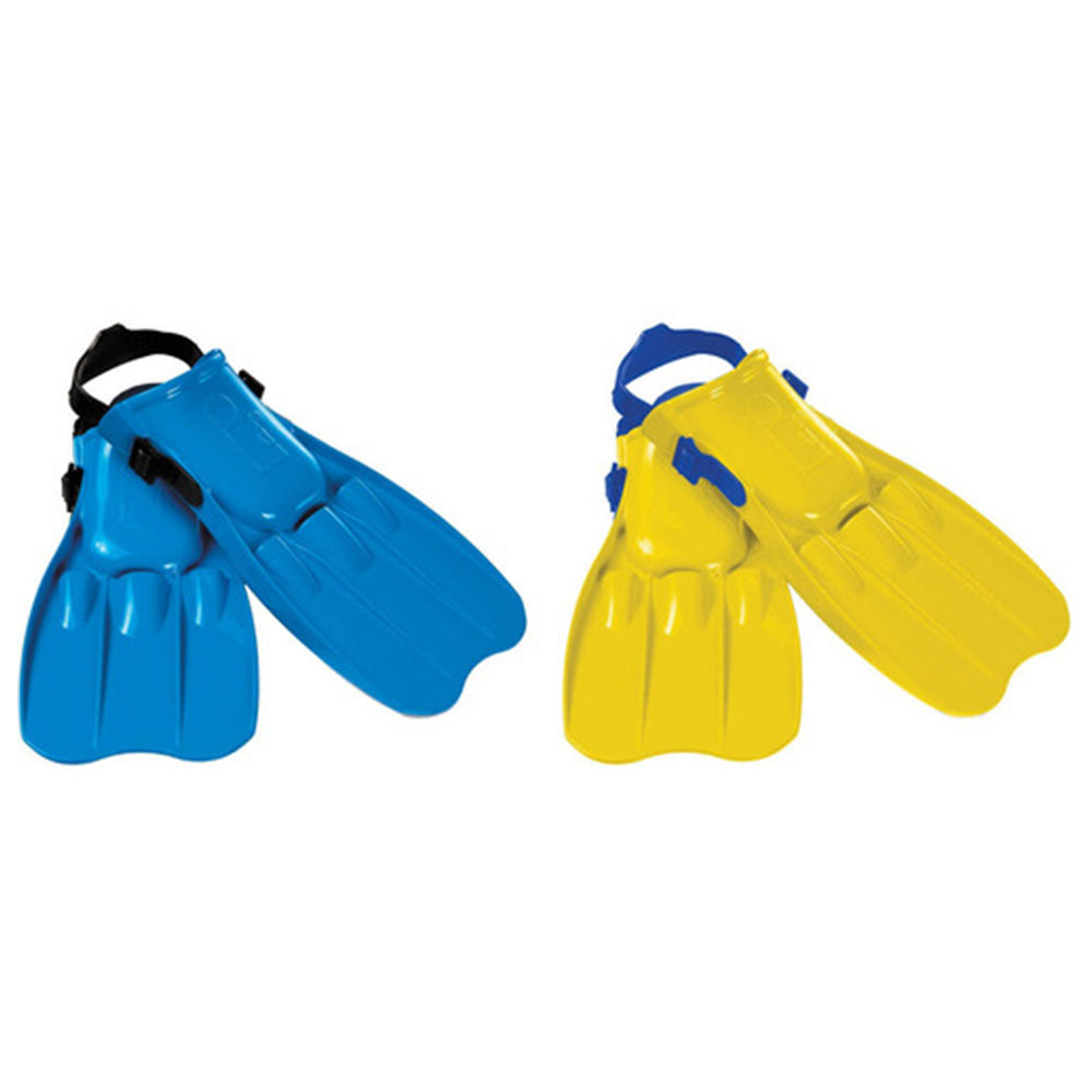INTEX Junior Swim Fins 1pc Assorted Jomla.ae