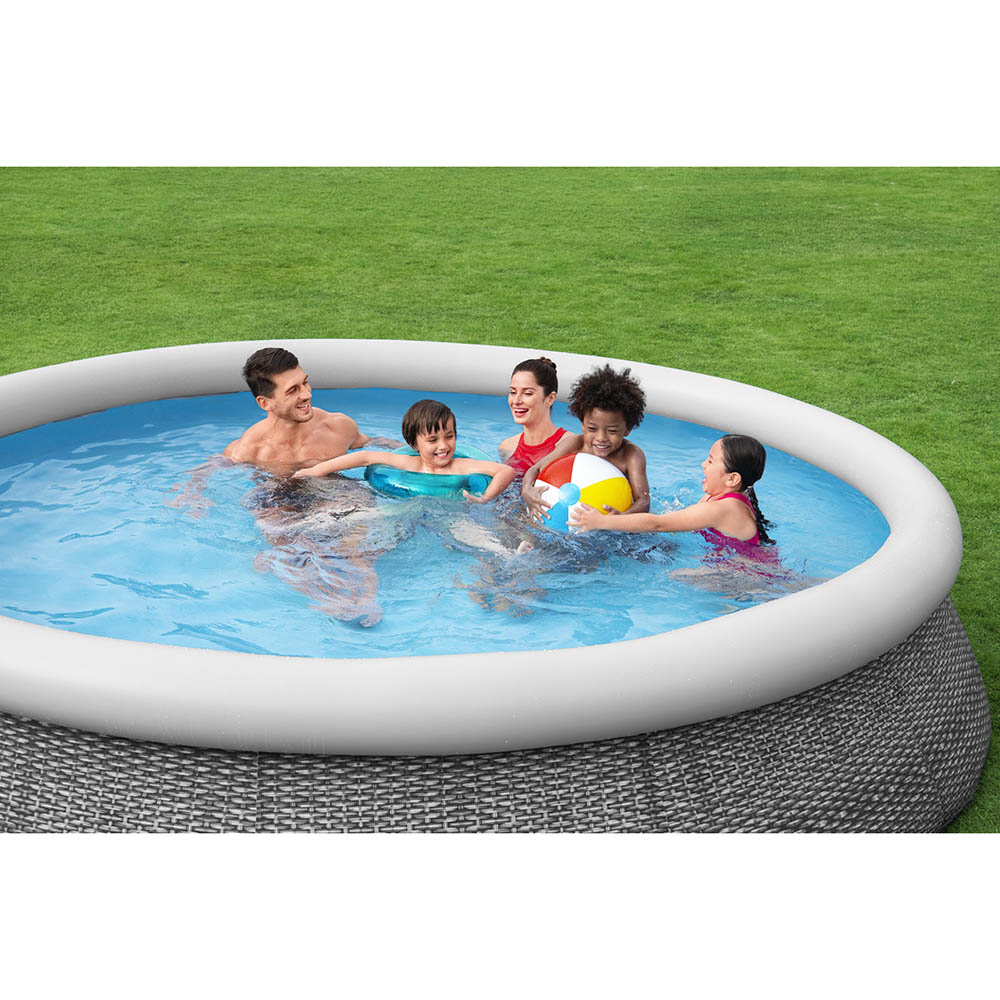 Grey store inflatable pool