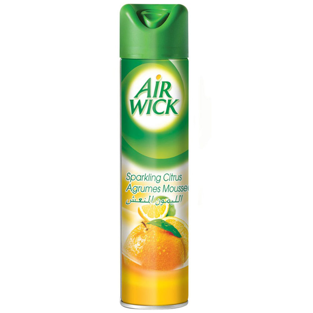 Air Wick Air Freshener Aerosol Sparkling Citrus 300ml Jomla.ae
