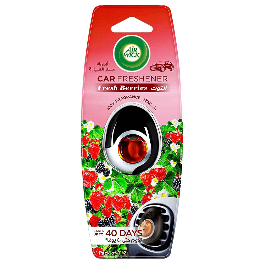 Order Air Wick Car Freshener Fresh Berries 2.5ml Now! Jomla.ae