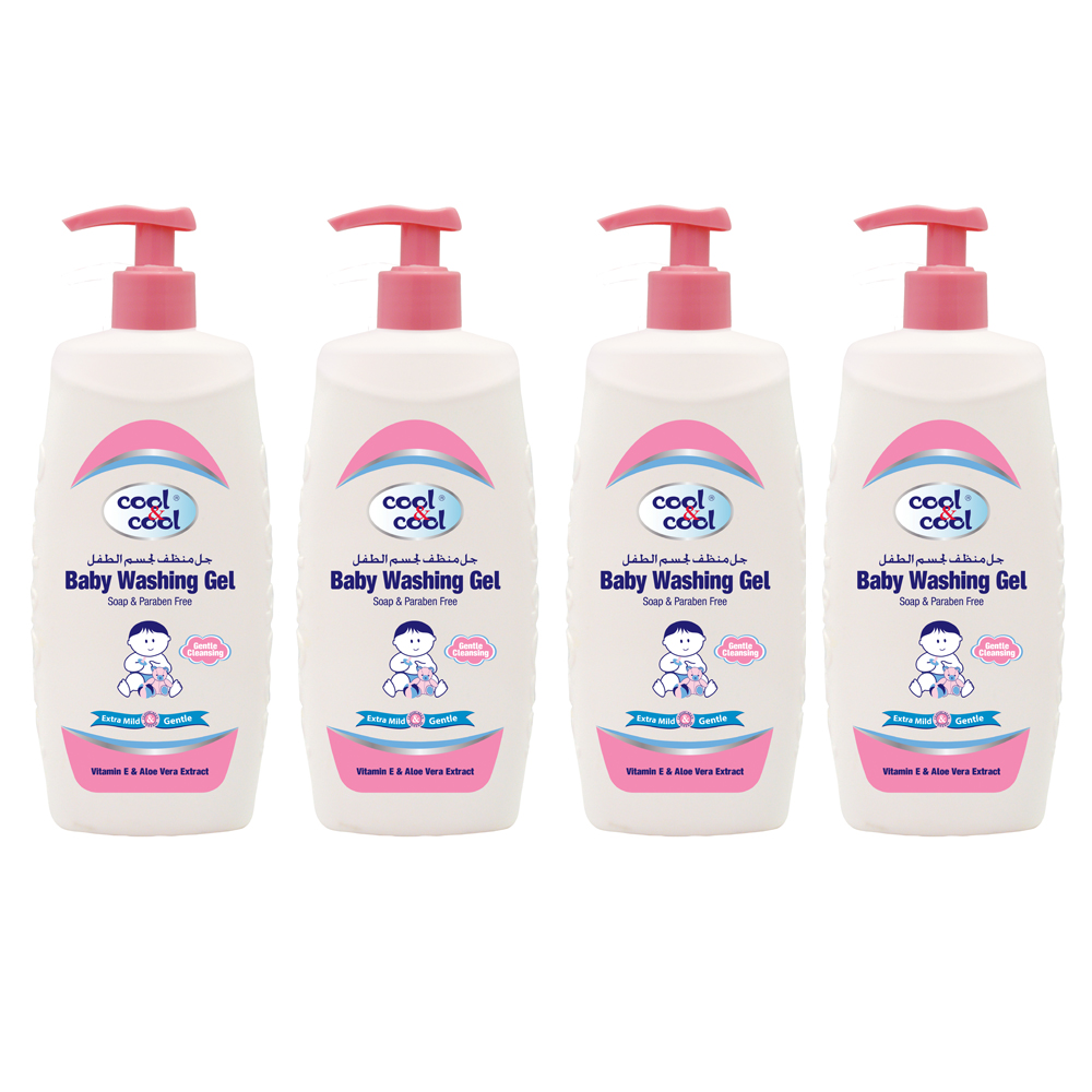 Order Cool & Cool Cool & Cool - Baby Washing Gel 500ml - Pack Of 5 Now ...