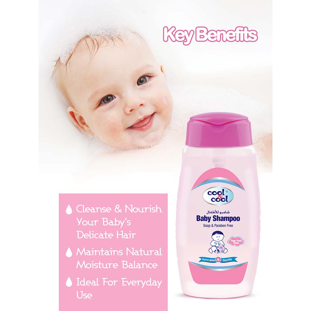 Cool & store cool baby shampoo