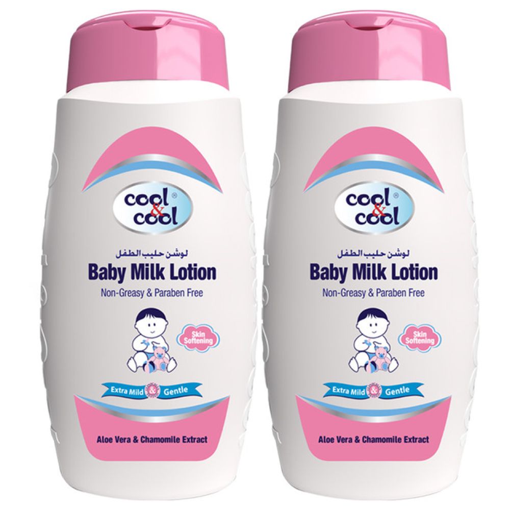 Order Cool & Cool Cool & Cool - Baby Milk Lotion 250ml Twin Pack - 30% ...