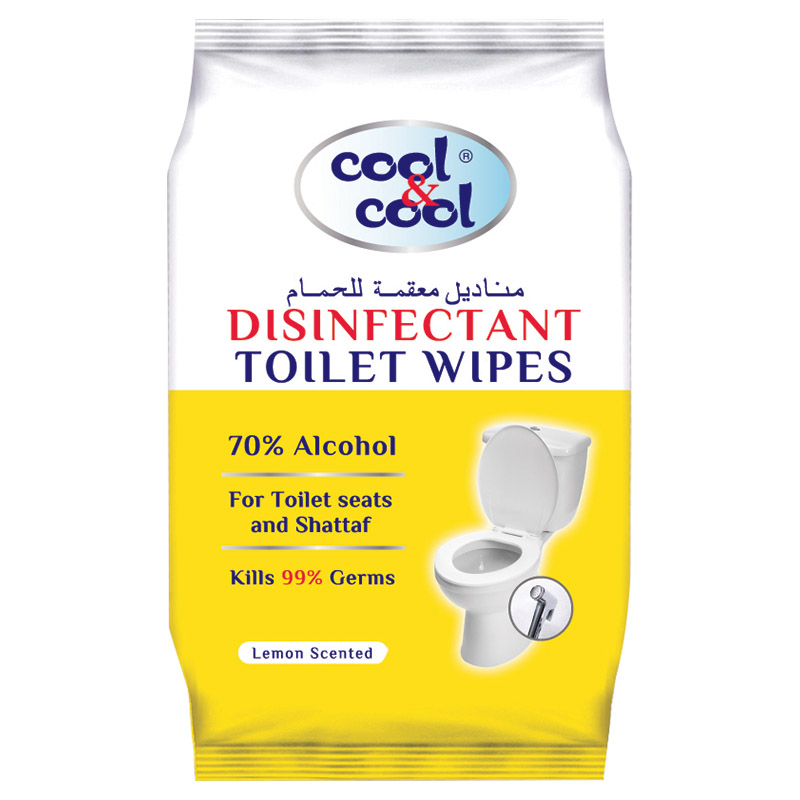 Cool And Cool Cool And Cool Disinfectant Toilet Wipes 20s Jomlaae 3641