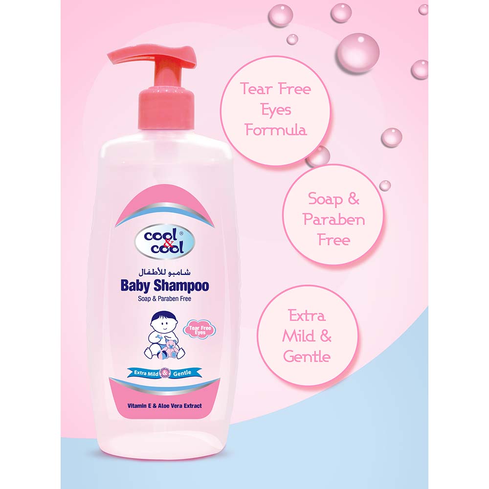 Cool & store cool baby shampoo