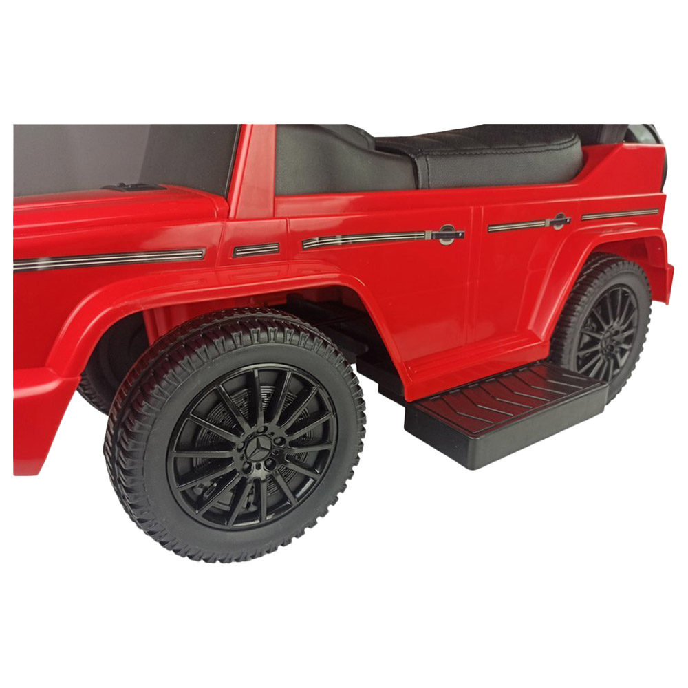 Order Megastar Mercedes G-Wagon 3-In-1 Push Car Red Now