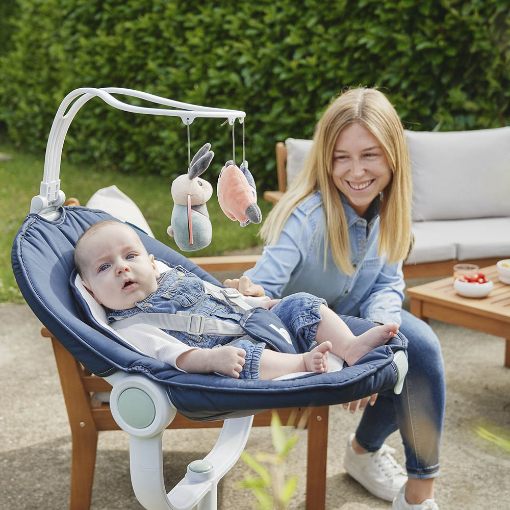 High baby outlet bouncer chair